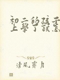 初二的孩子不想上学了该怎么办