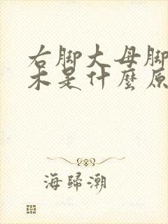 右脚大母脚趾麻木是什么原因引起的怎么治疗封面