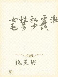 女性私处激光脱毛多少钱