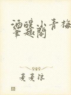酒酿小青梅po笔趣阁