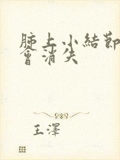 肺上小结节是否会消失