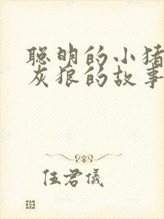 聪明的小猪和大灰狼的故事封面