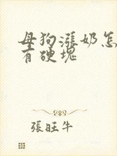 母狗涨奶怎么办有硬块