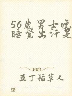 56岁男士晚上睡觉出汗是什么原因