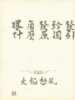 眼角发干发痒是什么原因引起的