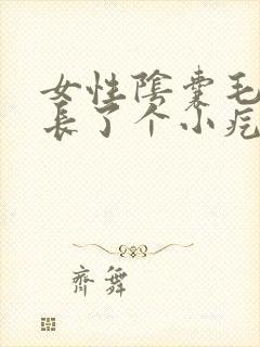 女性阴囊毛囊处长了个小疙瘩很痒
