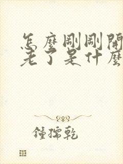 怎么刚刚开始就老了是什么歌的歌词