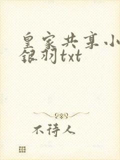 皇家共享小公主银羽txt封面