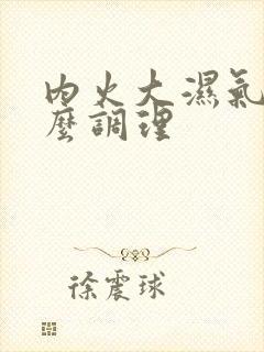内火大湿气大怎么调理