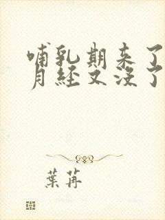 哺乳期来了一点月经又没了怎么回事