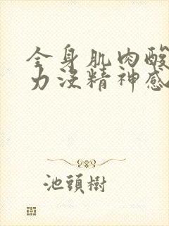 全身肌肉酸痛无力没精神感觉好累吃什么药
