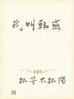 我叫韩燕