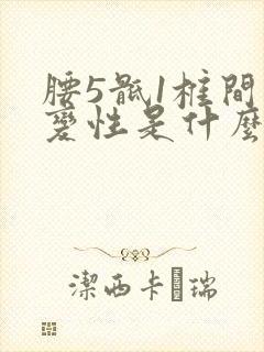 腰5骶1椎间盘变性是什么意思