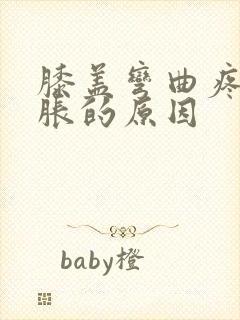 膝盖弯曲疼痛肿胀的原因封面