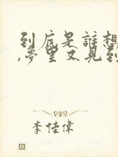 到底是谁想的谁,梦里又见到你呀是什么歌名