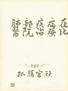 肺部疾病在什么医院治疗比较好封面