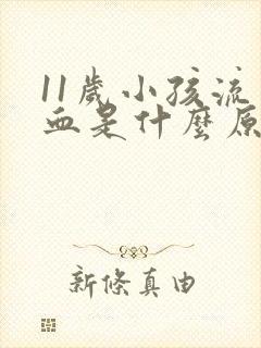 11岁小孩流鼻血是什么原因