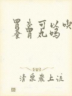 胃炎可以吃香砂养胃丸吗封面