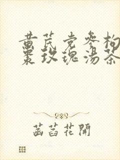 黄芪党参枸杞红枣玫瑰汤茶有什么功效封面