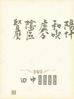 肾阴虚和阳虚怎么区分吃什么药