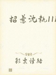 招惹沈执11h
