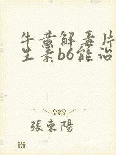 牛黄解毒片和维生素b6能治皮肤病癣吗