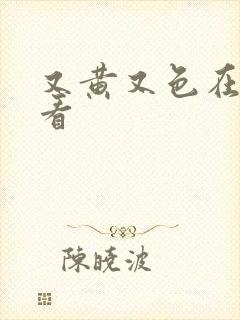又黄又色在线观看