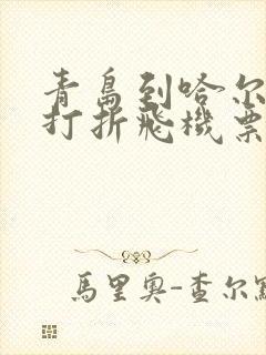 青岛到哈尔滨的打折飞机票