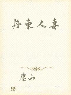 丹东人妻封面