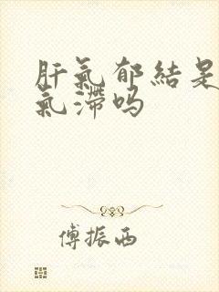 肝气郁结是肝郁气滞吗