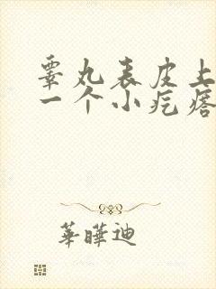 睾丸表皮上长了一个小疙瘩