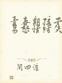 青春期孩子暴躁易怒情绪失控