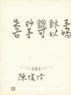 朱砂貔貅手串戴右手可以吗