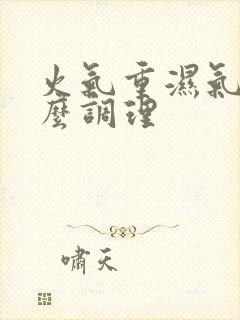 火气重湿气大怎么调理封面