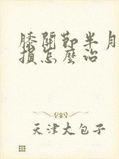 膝关节半月板磨损怎么治