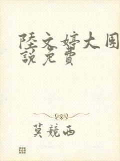 陆文婷大团圆小说免费