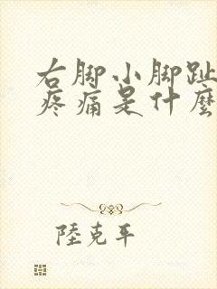 右脚小脚趾脚底疼痛是什么原因封面