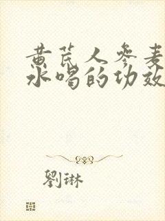 黄芪人参麦冬泡水喝的功效