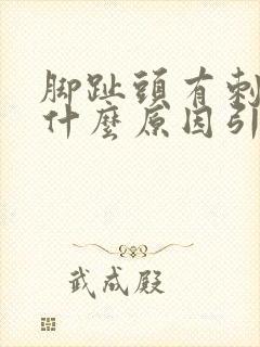 脚趾头有刺痛感什么原因引起的