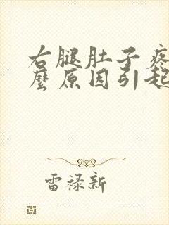 右腿肚子疼是什么原因引起的