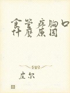 食管疼胸口疼是什么原因封面