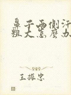 鼻子两侧汗毛孔粗大怎么办