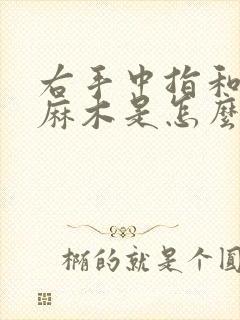 右手中指和食指麻木是怎么回事封面