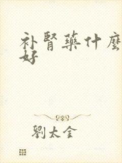 补肾药什么药最好