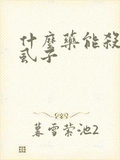 什么药能杀死阴虱子