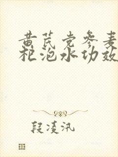 黄芪党参麦冬枸杞泡水功效