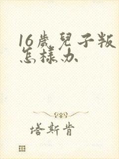 16岁儿子叛逆怎样办