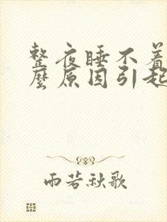 整夜睡不着是什么原因引起