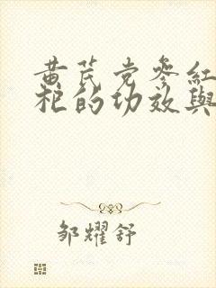 黄芪党参红枣枸杞的功效与作用