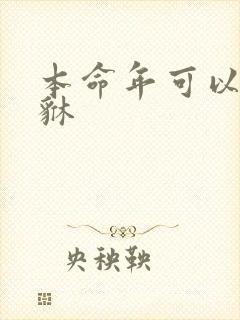 本命年可以带貔貅